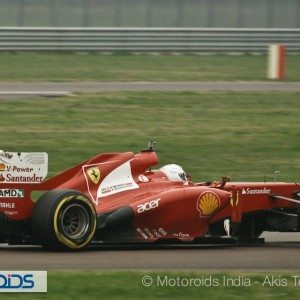 Vettel Ferrari testing Fiorano