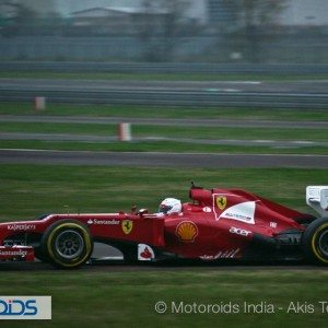 Vettel Ferrari testing Fiorano