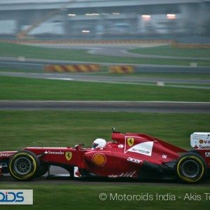 Vettel Ferrari testing Fiorano