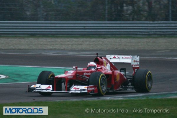 Vettel Ferrari testing Fiorano