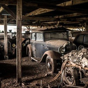 exotic car collection discovered in french barn