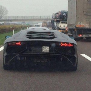 lamborghini aventador sv spied coming in second half of