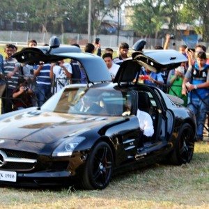 Parx Super Car Show Mercedes Benz SLS AMG