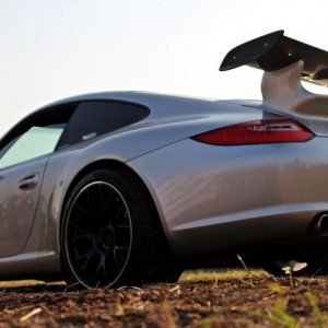 Parx Super Car Show Porsche  Carrera S  with Vorsteiner kit