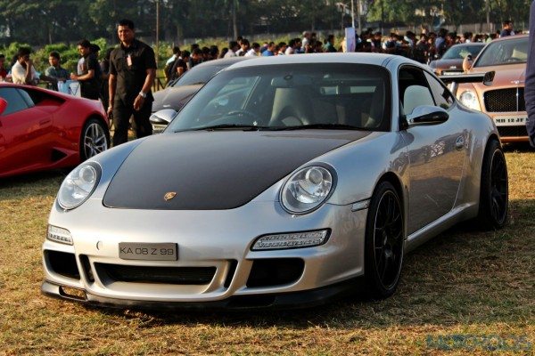 2015 Parx Super Car Show - Porsche 911 Carrera S 997 with Vorsteiner kit (3)