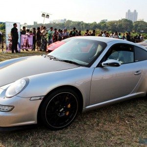 Parx Super Car Show Porsche  Carrera S  with Vorsteiner kit