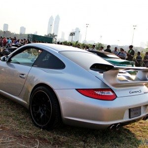 Parx Super Car Show Porsche  Carrera S  with Vorsteiner kit