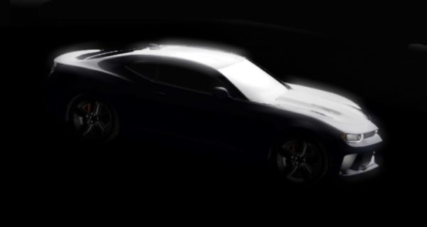 Chevrolet Camaro teased