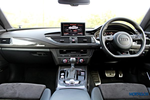 Audi RS7 dashboard