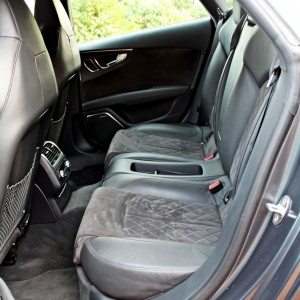 Audi RS rear seats backseat