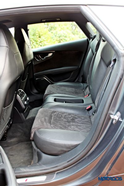 Audi RS7 rear seats backseat (1)