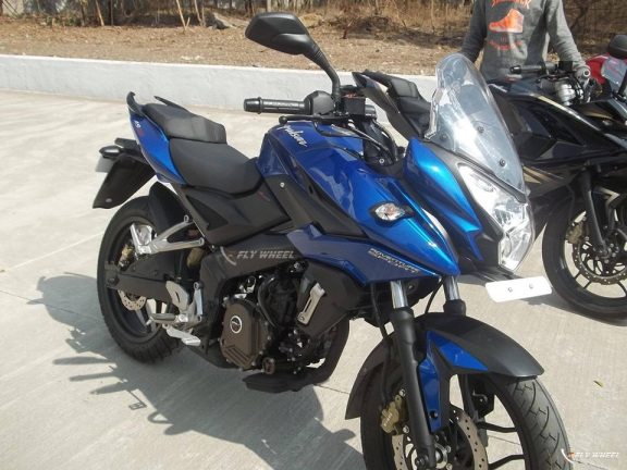 Bajaj Pulsar  AS on Track