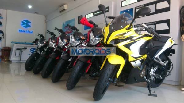 Bajaj Pulsar SS At Dealership