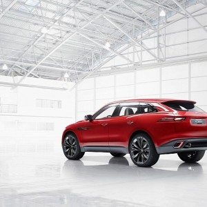 Jaguar C X concept SUV Official Images