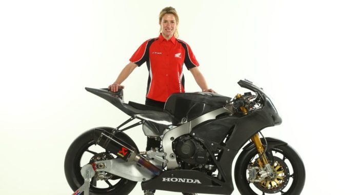 Honda UK signs female rider for premier motorcycle racing Honda UK signs female rider for premier motorcycle racing