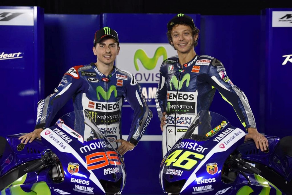 Jorge Lorenzo and Valentino Rossi 2015 MotoGP (2)