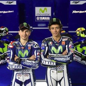 Jorge Lorenzo and Valentino Rossi  MotoGP