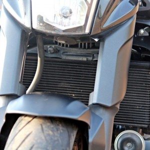 Kawasaki ER n front suspension shrouds