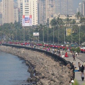 Mahindra Production Milestone Human Chain