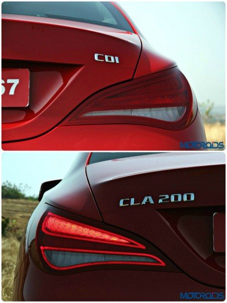 Mercedes CLA tail almps