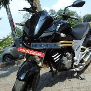 Production Ready Mahindra Mojo Spotted