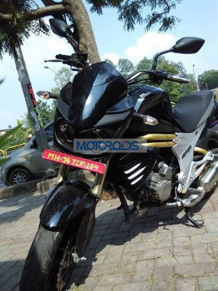 Production Ready Mahindra Mojo Spotted