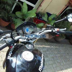 Production Ready Mahindra Mojo Spotted