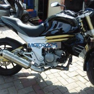 Production Ready Mahindra Mojo Spotted  e