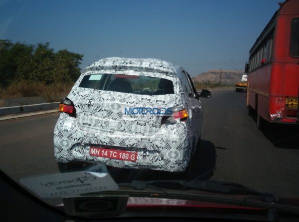 Tata-Kite-Hatchback-Spied-In-Pune-Back - 2