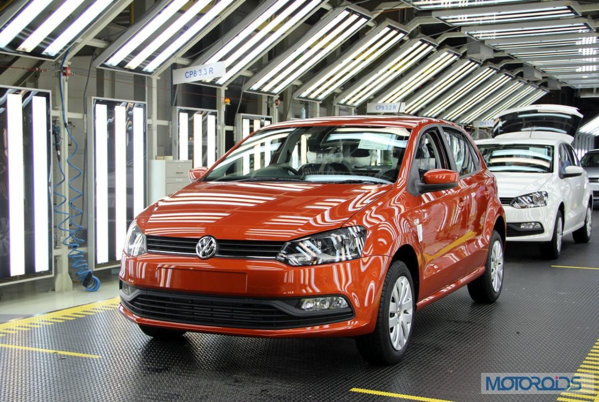 Volkswagen Employees Celebrate At Pune Plant