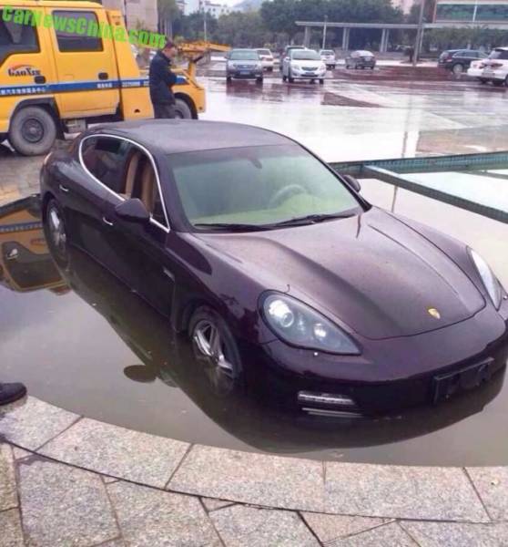 porsche pond china