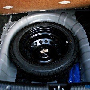 Hyundai Verna S spare wheel