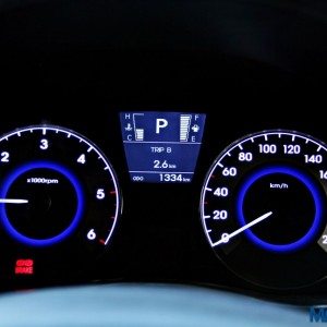 Hyundai Verna S instrumentation