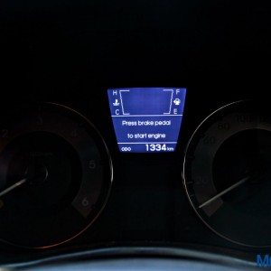 Hyundai Verna S instrumentation