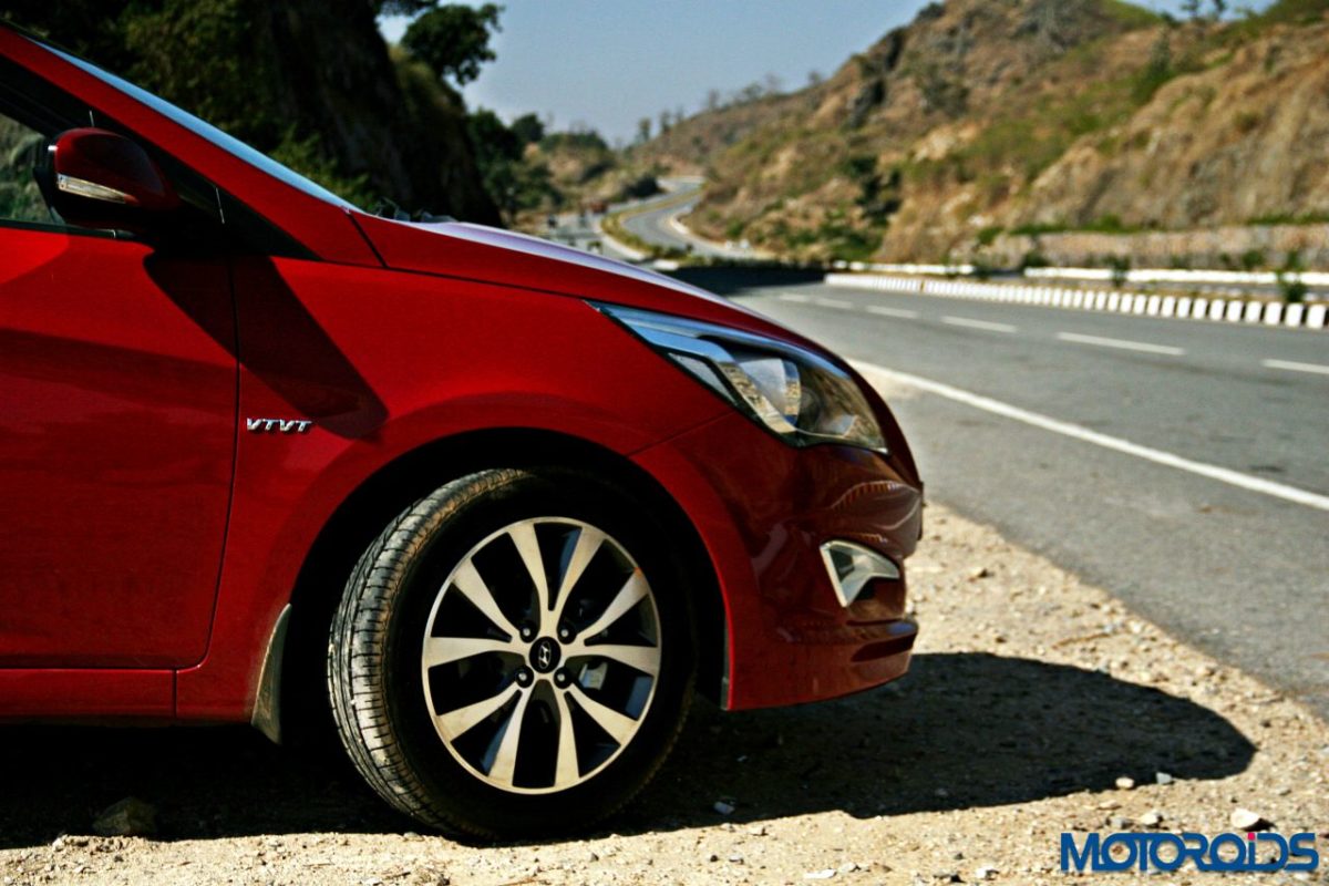 Hyundai Verna S alloy wheel