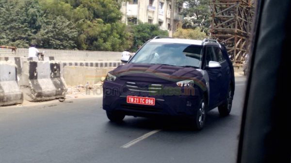 Hyundai ix spyshot front three quarter