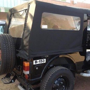 Mahindra Thar spied