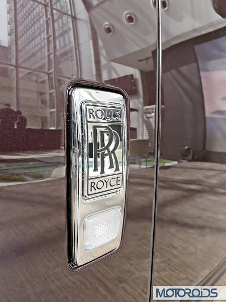 Rolls Royce Ghost Series II India Launch RR Logo
