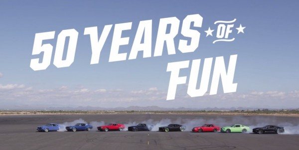 50 years of Ford Mustang