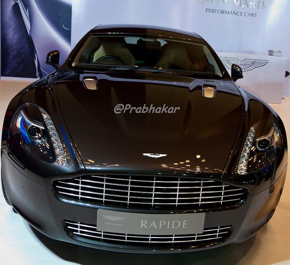 Aston Martin Rapide - Hyderabad International Auto Show 2011