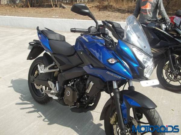 Bajaj Pulsar AS Spy Pics Revealed