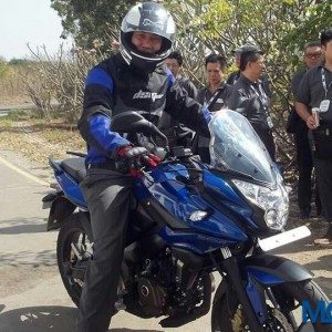 Bajaj Pulsar AS Spy Pics Revealed