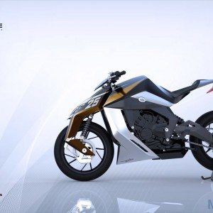 Feline Motorcycle by Yacouba