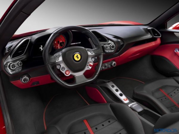 Ferrari 488 GTB Interior (2)