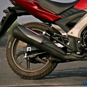 Honda CB Unicorn  Review Static and Details Exhaust