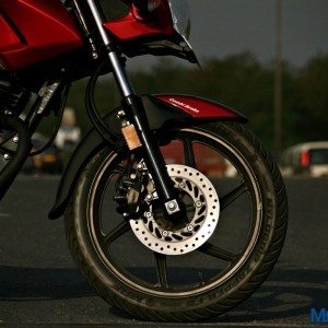 Honda CB Unicorn  Review Static and Details Front Disc Brake