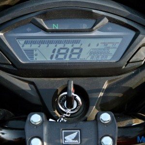 Honda CB Unicorn  Review Static and Details Instrument Cluster