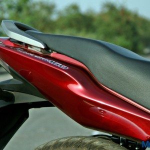 Honda CB Unicorn  Review Static and Details Rear Panel and Seat