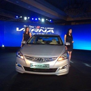 Hyundai S Verna Launch Event