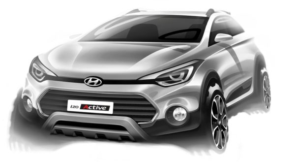 Hyundai i20 Active Render (2)